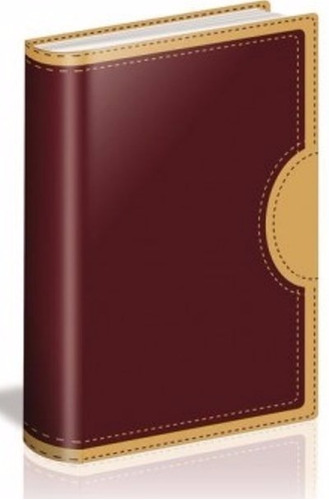 Biblia De Estudio Vida Plena -  Rojo / Beige - Rv 1960