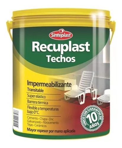 Recuplast Techos Membrana Liquida 20 Kgs.