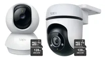Comprar Kit De Cámaras Tapo C200 + Tapo C500 + Sd 128 Gb - Tp-link