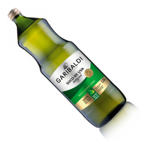 Imagem 4 de 6 de Suco De Uva Branco Integral Garibaldi 1,5 Litro