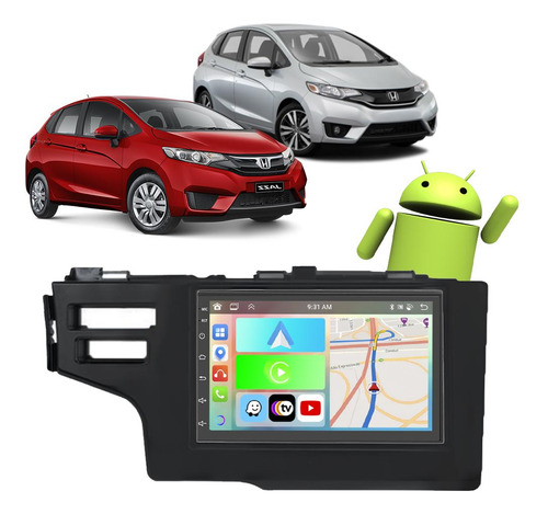 Kit Multimidia Android Auto Fit 2015-16-17-18-19-20-21