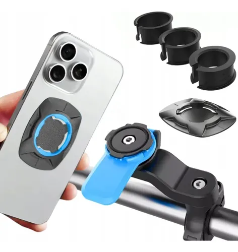 Suporte De Celular Para Moto Guidão Bicicleta Bike Estável