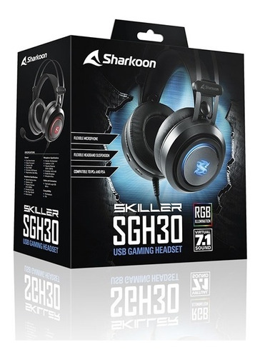 Sharkoon Headset Skiller Sgh30  7.1 Usb /ps4 (sumcomcr)