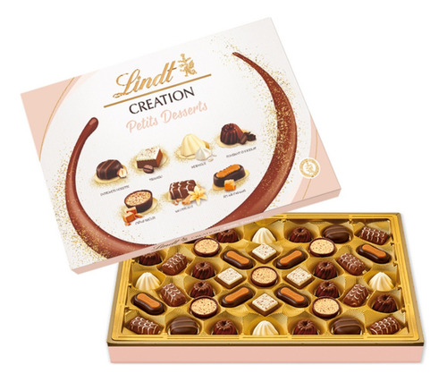 Chocolate Lindt Suizo Petit Desserts Creation 413 G 2 Packs