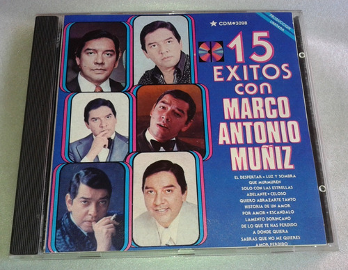 Marco Antonio Muñiz 15 Exitos Cd Mexico Año 1991 