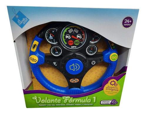 Volante Formula 1 El Duende Azul Para Bebe Jeg 7445 El Gato