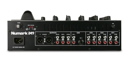 Imagen 3 de 3 de Mixer Numark Im9