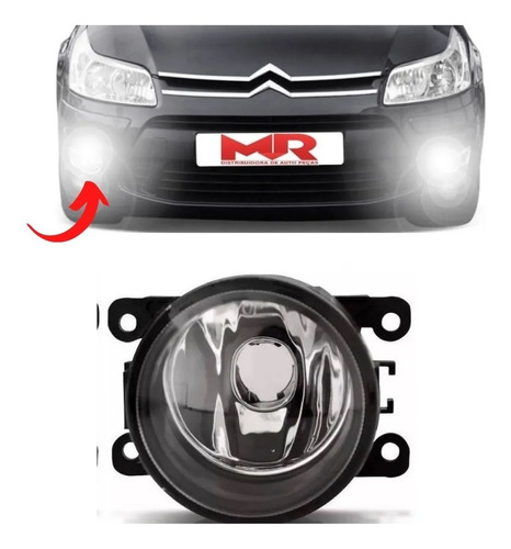 Farol Milha Auxiliar Citroen C4 Vtr 07 2008 2009 2010