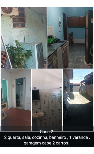 Vendo 3 Casas Com Garagem Para 2 Carros E Área De Serviço