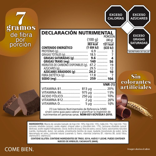 Barras De Cereal Con Chocolate All Bran Kellogg´s 240 G