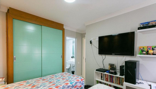Imagem 5 de 21 de Apto Tatuapé | 2 Quartos | 57 M² | Cond: R$472.00 | 1 Vaga - 1r380pj