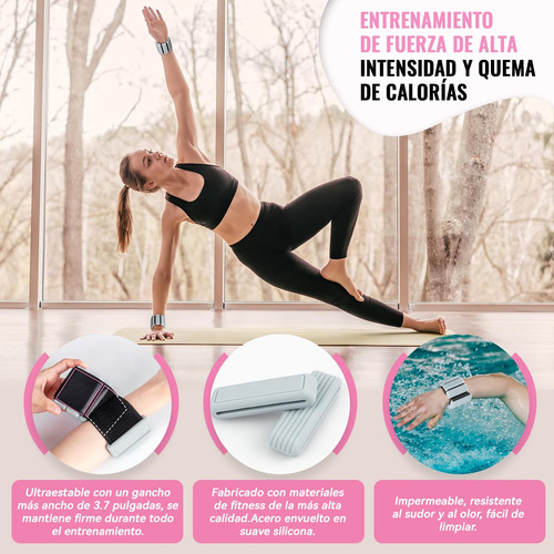 2 Pcs Polainas Para Tobillos Y Muñecas,1 Lb Tobilleras Y