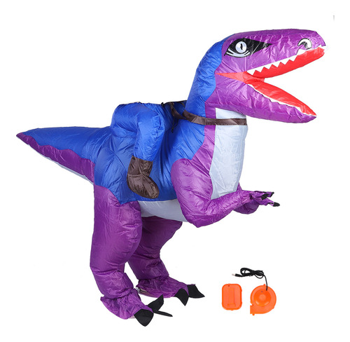 Disfraz De Dinosaurio Inflable De Halloween Para Adultos Y N