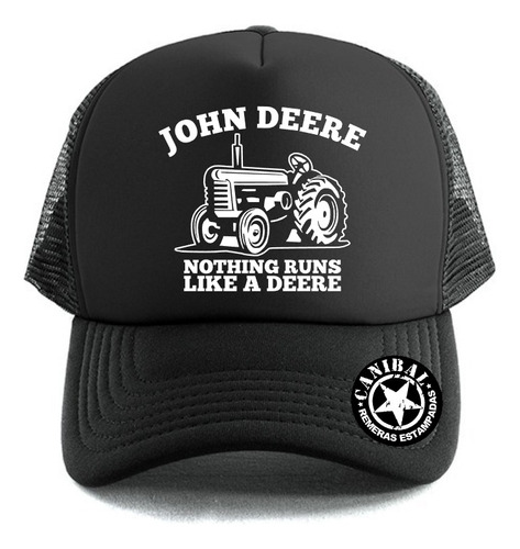 Gorras Trucker John Deere Runs Like A Deere Remeras Canibal