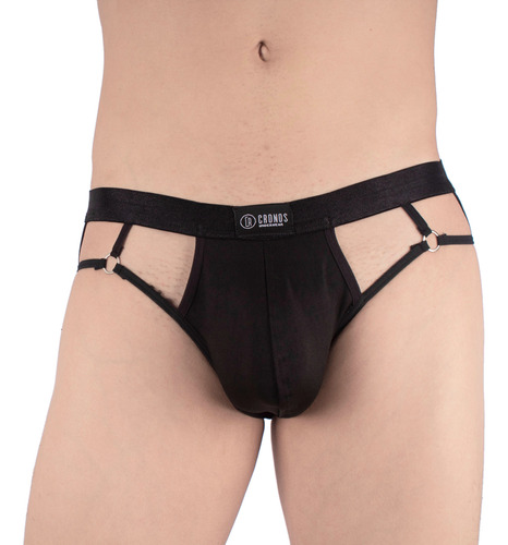 Bikini De Lycra Para Hombre Con Argollas Al Frente