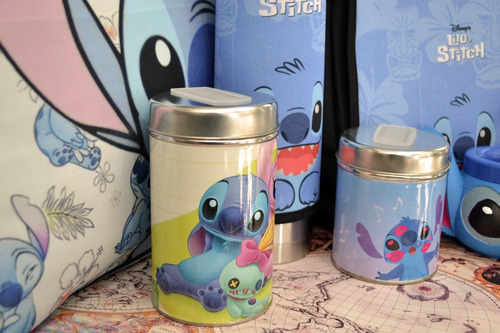 Imagen 3 de 4 de Set Mate Stitch 3d + Bolso + Termo + Azucarero + Yerbero