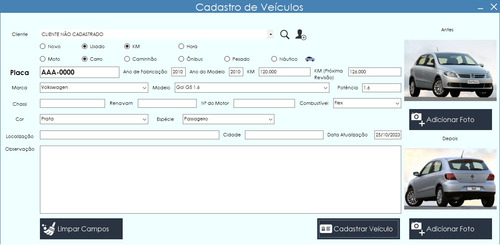Sistema Com Ordem De Serviço Completo - Bs Oficina Pro V4