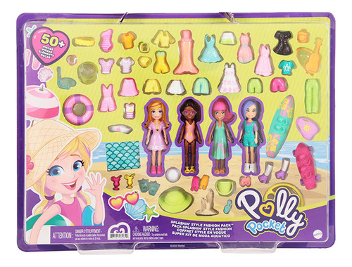 Polly Pocket Colección De Modas Super Pack Escuadrón Estilos