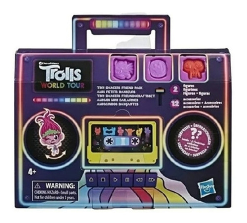 Paquete 2 Trolls World Tour Amigos Mini Bailarines Hasbro