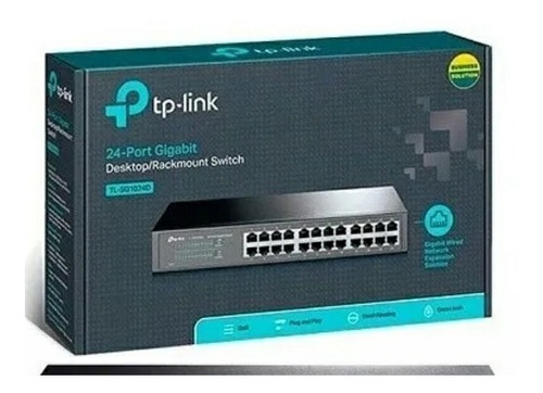 Switch 24 Tp-link Tl-sg1024d 24 Puertos Gigabit 100/1000