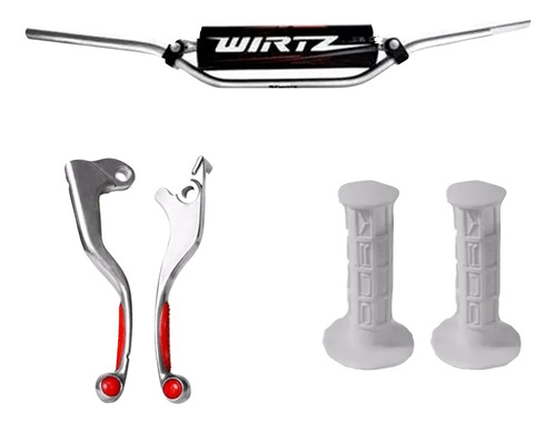 Pack Manubrio Wirtz X6 Tornado Xr125l Xr150l Falcon Fasmotos