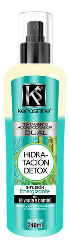 Tratamiento Capilar Bifásico Kerashine Acondicionador Dual Hidratación Detox 240ml