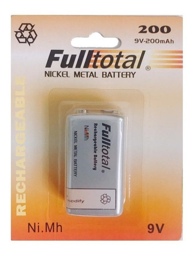 Imagen 5 de 6 de Cargador +2 Baterias 9v 200mah Carga Aa Aaa Entrada Usb