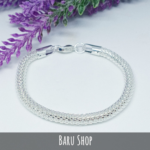 Imagen 2 de 8 de Pulsera De Acero Blanco Eslabón Original Cordon Nuevo Diseño