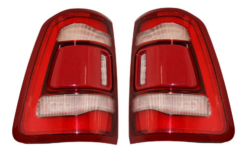 Par Calaveras Dodge Ram 1500 Led P/sensor 2021 2022 Ald