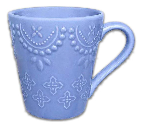 Caneca Biona Dalas Azul Hortência 280ml