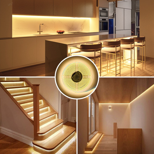 Fita Cob Led 5 Metros 320led/m 12v Ip20 Alto Brilho