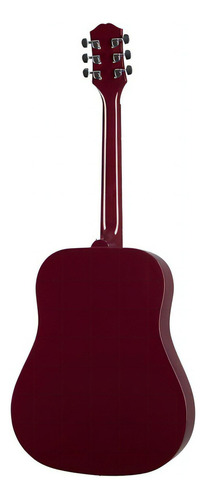 EpiPhone Starling Player Pack Hpp Paquete Guitarra Acústica Color Rosa Orientación De La Mano Derecha