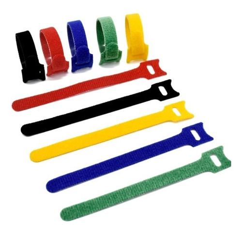 Organizador De Cables - Bridas De Velcro Reutilizables