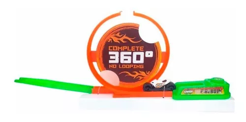 Pista de Corrida Brinquedo Infantil com Disparador Fire Bow