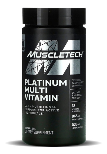 Multivitamina Muscletech 30 Servicios