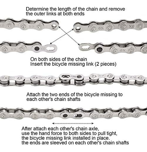 Qkurt Alicates Para Eslabones De Bicicleta + Divisor De Cade