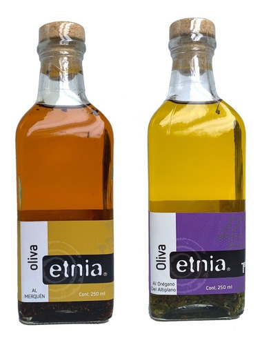 Aceites De Oliva (merquén, Orégano) - Etnia - 250ml