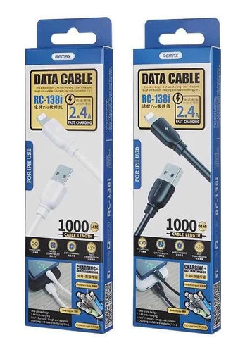 Cable Compatible Con iPhone 1m 2.4a Remax
