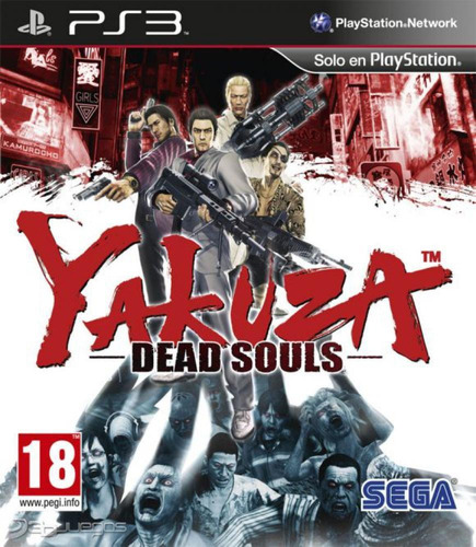 Yakuza Dead Souls Playstation 3 Fisico