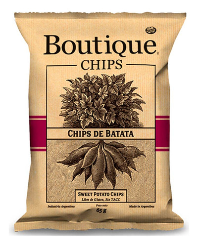 Boutique Chips De Batata 65gr - Tienda Baltimore