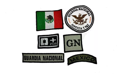 Parches Bordados Juego Guardia Nacional Army Store