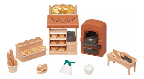 Calico Critters Bakery Shop Juego De Muebles Y Accesorios