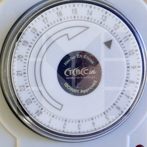 Interruptor Reloj Mecanico Timer Programable Enchufable 24h