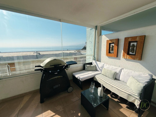 Departamento En Concon Con Vista Al Mar Y Salida A La Playa
