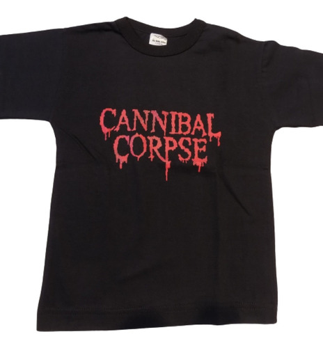 Remeras Niños De Cannibal Corpse Rockería Que Sea Rock 