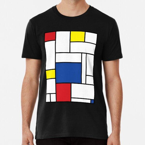 Remera Mondrian Minimalista De Stijl Arte Moderno Ii © Fatfa