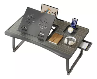 Mesa Cama Portátil Plegable Para Laptop Soporte Altura Ajust