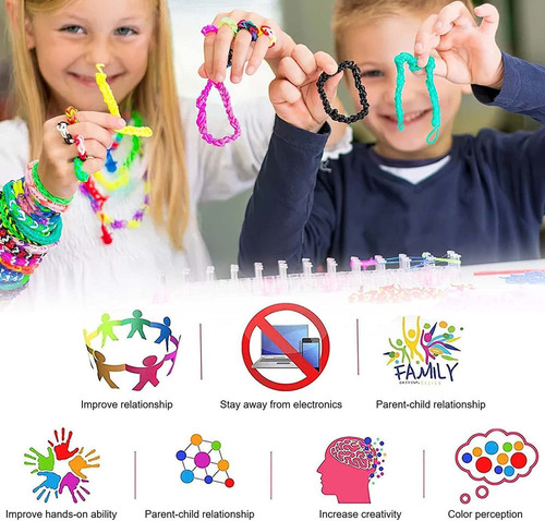 Kit De Ligas Para Hacer Pulseras