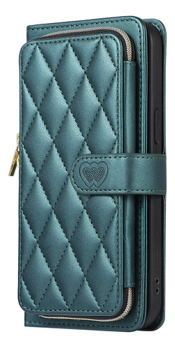 Funda Para Samsung Galaxy A15, A06 Y A16, Tarjetero Con Cremallera, Bolso, Elegante Funda Tipo Cartera