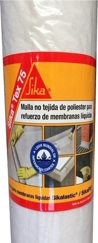 Manta Velo Refuerzo Para Membrana Liquida Sika Tex 75 26m2